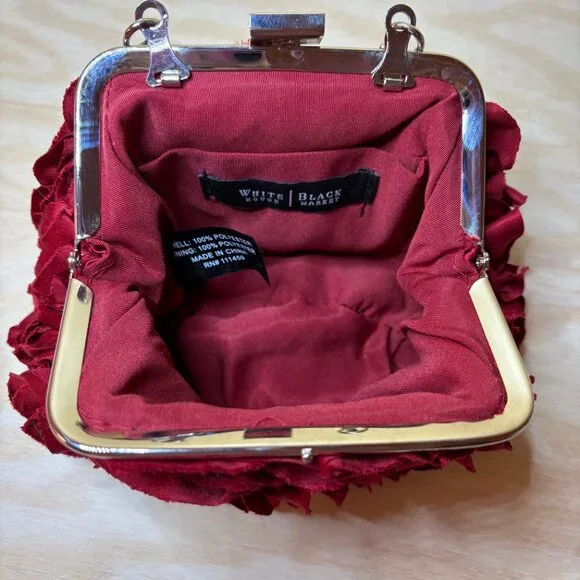 WHBM Rosette Purse Bundle! Great Price For Two! **LIKE NEW** - Picture 8 of 15